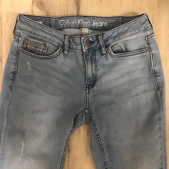 Calvein Klein Jeans 28*32 light washed - Picture 2 of 8